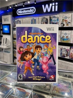 Nickelodeon Dance Wii Game Complete CIB Tested & Working Nintendo